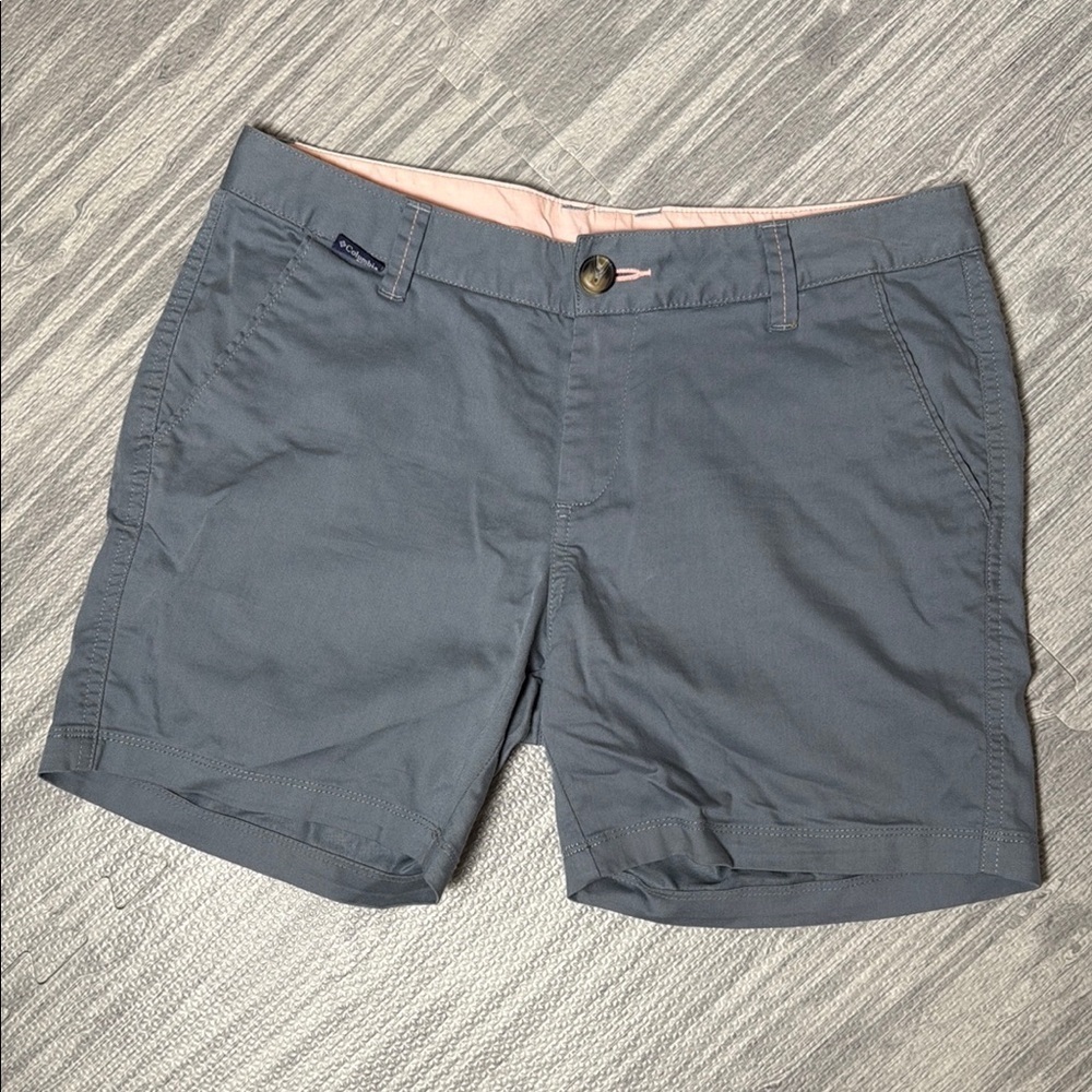 Women's Gray Columbia PFG Shorts Size 6